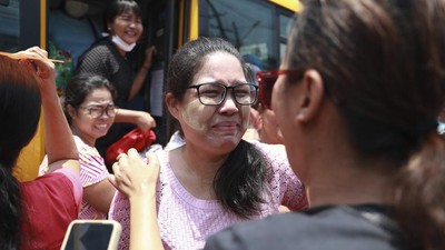 Momen Haru Pembebasan 3.300 Tahanan Politik Junta Militer Myanmar