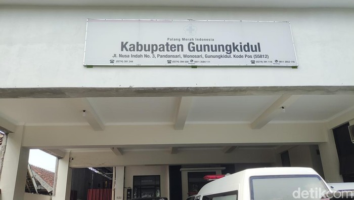 Kantor PMI Gunungkidul. Foto diambil Rabu (17/4/20240,