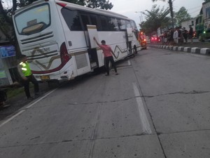 Laka Karambol Libatkan 3 Kendaraan di Lingkar Jepang Kudus