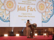 Akhiri Cuti, Cak Imin Hadiri Halalbihalal di DPR