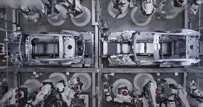 Pabrik mobil listrik Xiaomi di China. Pabrik mobil listrik Xiaomi di China.