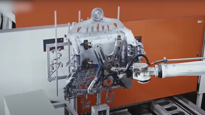 Pabrik mobil listrik Xiaomi di China.