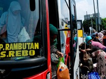 Potret Arus Balik di Terminal Kampung Rambutan H+7 Lebaran