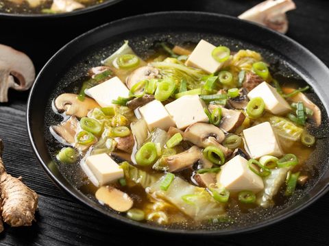 Resep Sup Tofu dan Jamur