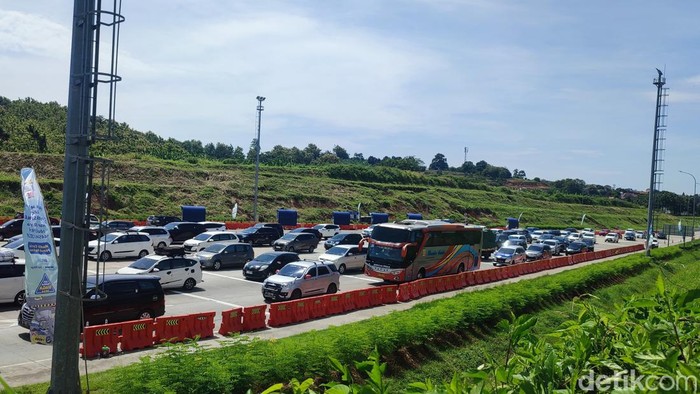 Suasana GT Kalikangkung Semarang, Rabu (17/4/2024)