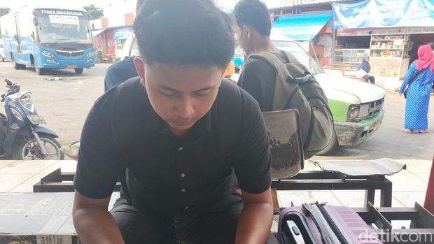 Terminal Kalideres, Jakarta Barat. (Astrid Meishella/detikcom)