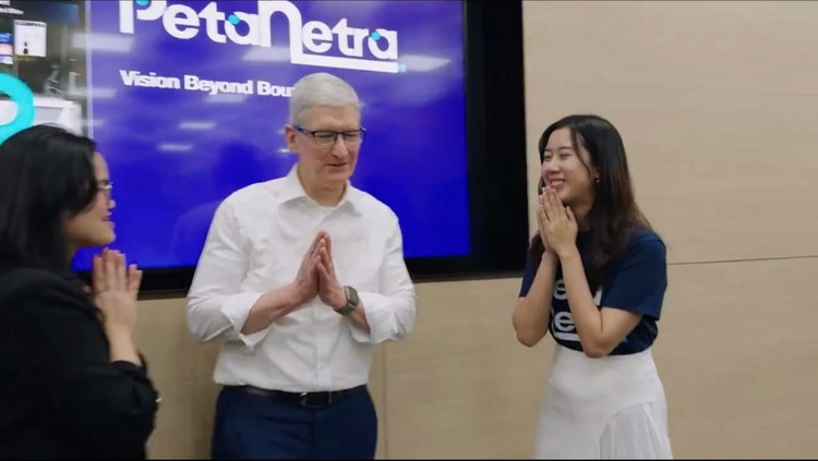 Tim Cook di Apple Developer Academy Tim Cook di Apple Developer Academy