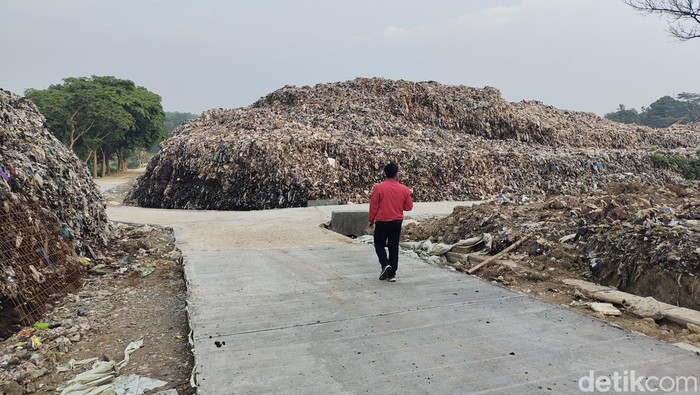 TPA Dengung di Kecamatan Maja, Lebak, Banten. (Foto: Fathul Rizkoh/detikcom)