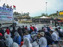 Aksi Halalbihalal Nasional di Patung Kuda