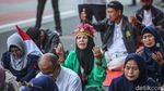 Aksi Halalbihalal Nasional di Patung Kuda