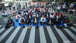 Aksi Halalbihalal Nasional di Patung Kuda