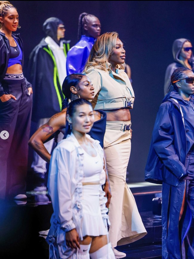 Sejumlah atlet top dunia dan para veteran olahraga. Serena Williams, bintang tenis yang mengumumkan pensiun pada 2022 lalu, juga ambil bagian.   (Foto: Instagram)