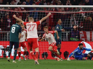Bayern Munich Kalahkan Arsenal 1-0, Lolos ke Semifinal Liga Champions