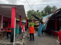 Potret Dampak Erupsi Gunung Ruang di Sulut