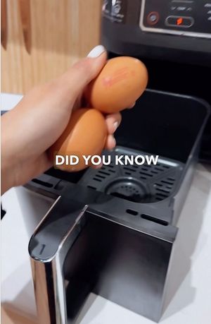 cara merebus telur dengan air fryer