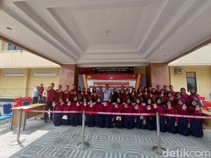 Saat Duta Antinarkoba SMAN 18 Palembang Saksikan Pemusnahan 7,7 Kg Sabu