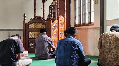 Ilustrasi sholat jumat