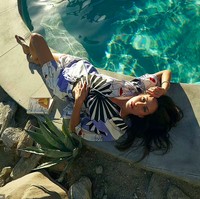 Ines sendiri dekat dengan dunia Hollywood meski dirinya bukan aktris. Dulu ia pernah menikah dengan aktro Paul Wesley sebelum bercerai pada 2022. Foto: Dok. Uter