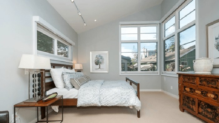 Kamar Tim Cook di Palo Alto/Urban Spallter via Square Yard Gambaran kamar di rumah Tim Cook, CEO Apple, di Palo Alto.