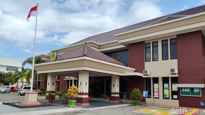 Kantor Kejaksaan Negeri (Kejari) Gunungkidul, Kamis (18/4/2024).