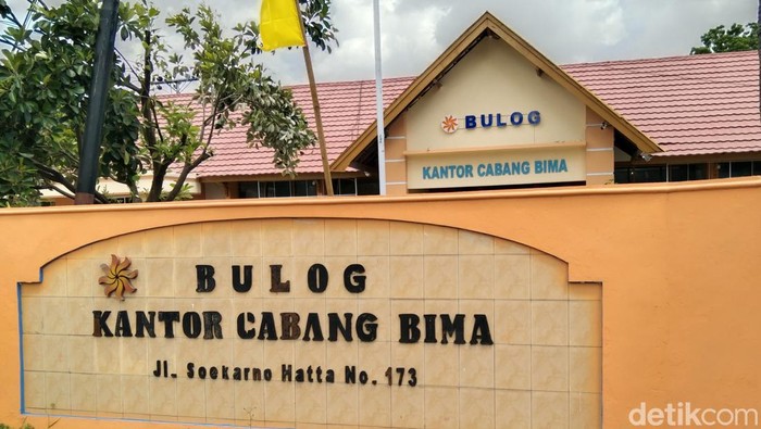 Kantor Perum Bulog Cabang Bima. (Rafiin/detikBali)