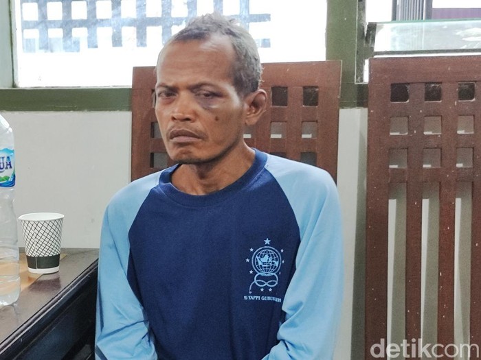 Kondisi pria paruh baya saat ini berada di Rumah Singgah Welas Asih di Wonosari, Gunungkidul, Kamis (18/4/2024).