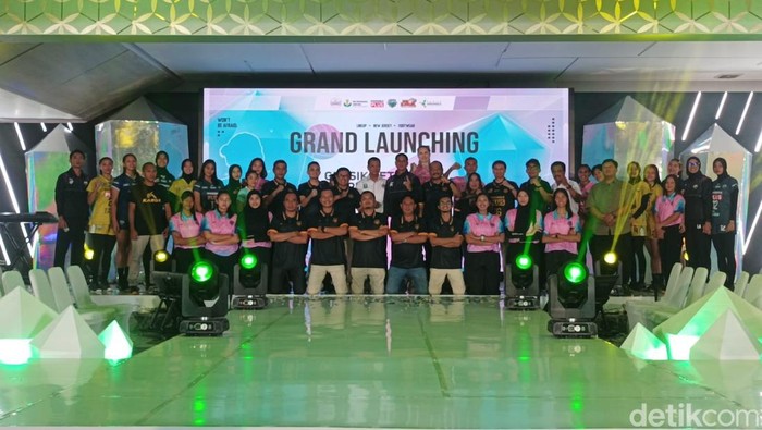 Launching tim voli muda PGPI Gresik