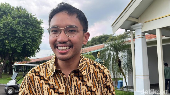 Mangkunegara X ditemui di Puro Mangkunegaran, Kamis (18/4/2024).
