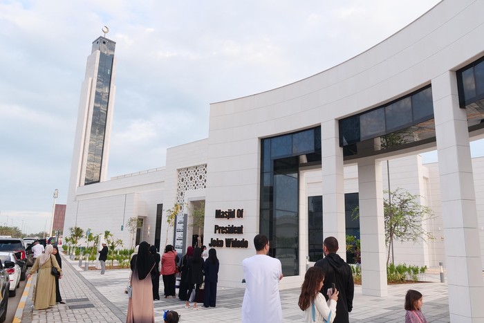 Masjid Joko Widodo di Abu Dhabi