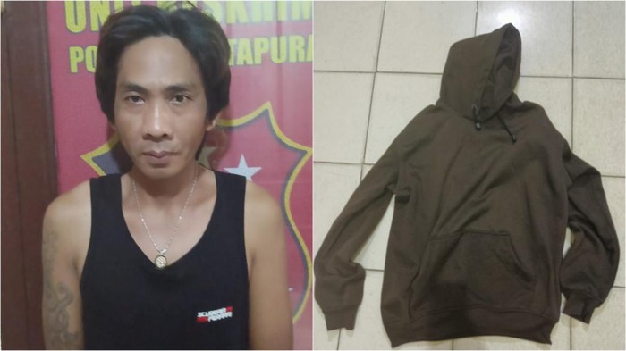 Mediansyah, perampok bus pariwisata di OKU Timur diamankan berikut pakaian yang ia kenakan
