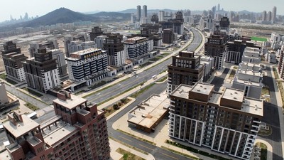 Mengintip Kompleks Apartemen Baru Korut yang Diresmikan Kim Jong Un