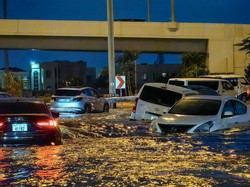 Kisah Pasangan 13 Jam Terjebak Banjir Dubai, Tak Ada Makanan Cuma Minum Air