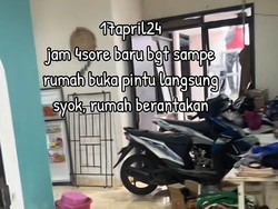 Viral Rumah Ditinggal Mudik Dibobol Maling, 2 Motor Gagal Dibawa Gegara Ini