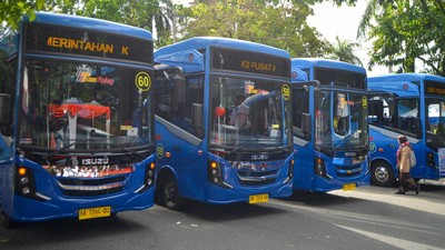 Penampakan 10 Armada Baru Bus Trans Padang
