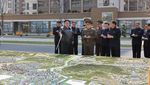 Potret Kim Jong Un Hadiri Peresmian Kompleks Apartemen Baru Korut