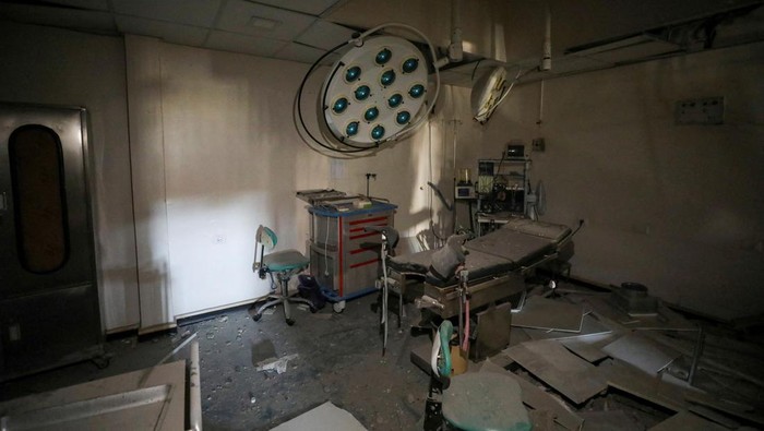 Palestinians streak bicycles previous Al Basma IVF Centre, Gaza's largest fertility medical institution which became as soon as struck by an Israeli shell sometime of the continuing battle between Israel and the Palestinian Islamist community Hamas, in Gaza City, April 2, 2024. REUTERS/Dawoud Abu Alkas