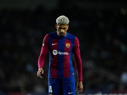Ronald Araujo tidak banyak bermain di musim ini. Hal itu dikarenakan masalah cedera yang didapat pada musim panas 2024. (Foto: NurPhoto via Getty Images/NurPhoto)