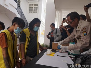 11 Orang yang Diamankan dari Jalan Kunti Dites Urine, Begini Hasilnya