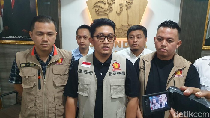 Sekretaris DPC Gerindra Palembang Hari Apriyansyah.