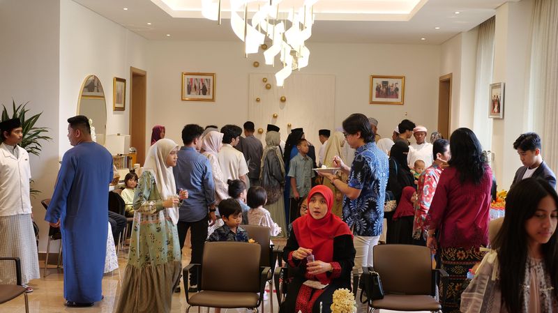 Suasana di Wisma Dubes
