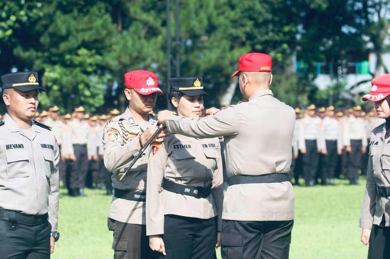 Upacara pembukaan pendidikan SIP angkatan ke-53 gelombang I T.A. 2024