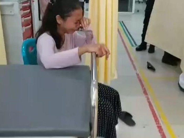 Wanita dalang pembunuhan ibu mertua di Kendari sempat pura-pura menangis histeris di samping suaminya. Dokumen Istimewa