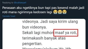 Waktu itu sudah ada fitur edit pesan di WhatsApp belum, ya? Foto:X/nandadevinurha2