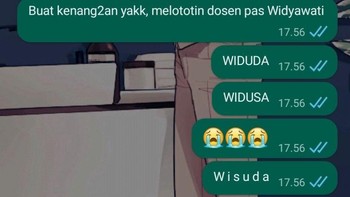 Susah banget mau ngetik wisuda. Foto: X/cenndarrwood