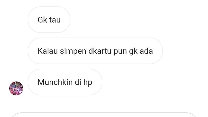 Auto correct kadang suka kasih suggestion yang nggak sesuai dan ending-nya bikin ngakak. Kayak chat di berikut ini.
