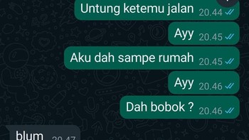 Hayo loh. Foto: X/txtdariwhatsap