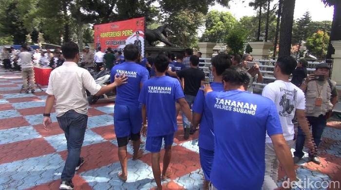 Anggota Ormas di Subang diciduk polisi