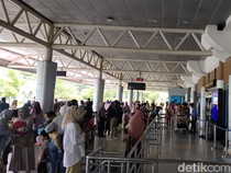 Jumlah Penumpang Bandara SMB II Palembang Naik 12 Persen di Musim Lebaran