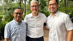 Potret Bos Apple Tim Cook Mampir ke Binus University