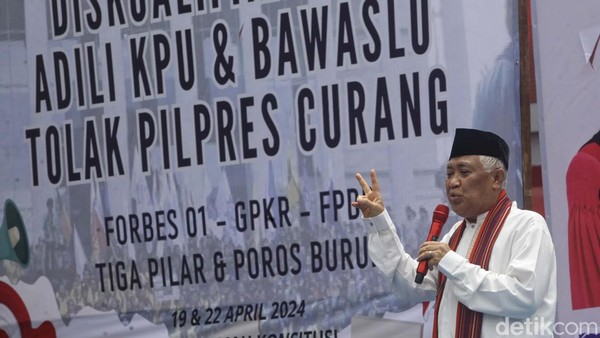 Din Syamsuddin Ikut Aksi Demo Sengketa Pilpres
